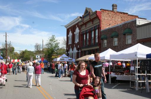 Photos from 2010 Dogwood Festival Tallapoosa, Ga. American Hometown Realty Home of The Possum Drop. 