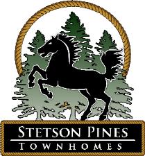 Stetson Pines Townhomes logo / American Hometown Realty Carrollton West Ga Real Estate. 