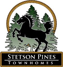 Stetson Pines Townhomes logo / American Hometown Realty Carrollton West Ga Real Estate. 