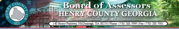Henry County Georgia Property Tax Records