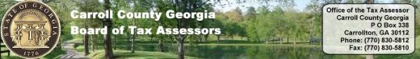 Carroll County Georgia Property Tax Records